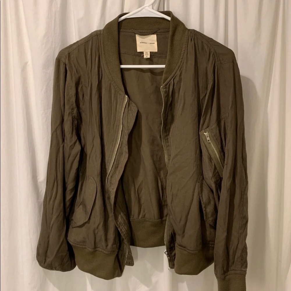 Army Green bomber jacket